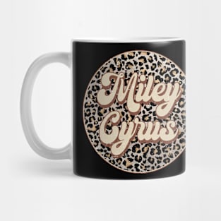 Classic Music Cyrus Personalized Name Circle Birthday Mug